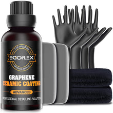 Load image into Gallery viewer, Graphene Ceramic Coating for Cars - 20H Professional Grade Top Coat Detailing Kit 50ML - Heavy Duty Automotive Paint Sealant for After Car Wash - Ultimate Hydrophobic Protection and High Gloss Shine

